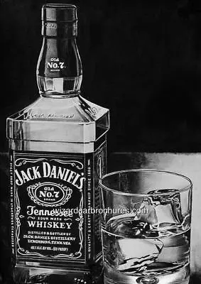 Jack Daniels Bourbon Quality A3 Poster Print Ad Man Cave Shed Pub Garage Bar • $14.85