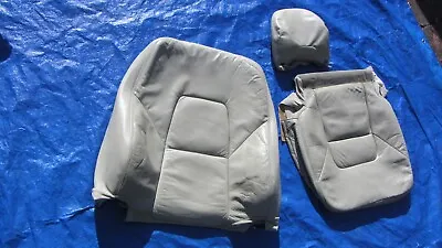 2004 Volvo S80 2.5T OEM Arena Beige Driver Left Side Leather Seat Cover 3 Pieces • $179