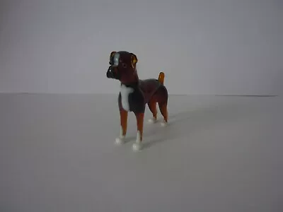 Vintage Boxer Dog Murano Glass Figurine Art Glass • £9.89