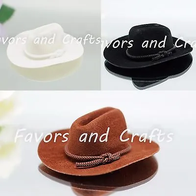 12 Mini Cowboy Party Favors Hats Western Wedding Rodeo Boda Recuerdos Gifts • $8.88