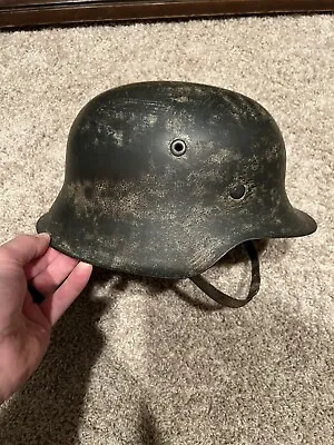 WWII  German M42 Helmet • $875