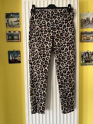 Size 10 H&M Leopard Print Trousers  • £7