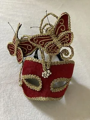 £6.50 • Buy Stunningly Beautiful Butterfly Masquerade Eye Mask Costume Fancy Dress Carnival