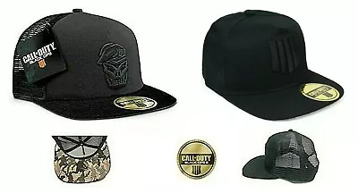 Call Of Duty Black Ops COD Baseball Trucker Cap Adjustable Snapback Unisex Peak • £9.99