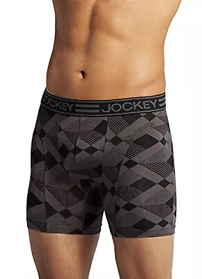 Jockey Men's Underwear Sport Cooling Mesh Performance Boxer Brief • $16.99