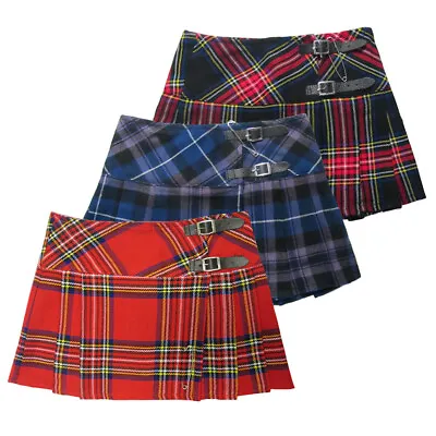 Viper London 13 Inch Micro Mini Plaid Kilt Skirt • $19.95
