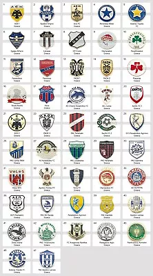 Metal Pin Greece Football Clubs European Soccer • $6.49