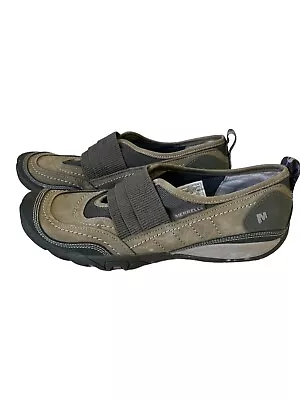 Merrell Mimosa Band Dusty Olive Slip-On Comfort Shoes J68160 Womens Size 8 • $15