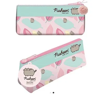 Pusheen |  Pencil Case |  Botanical | Multi Coloured • £6.50