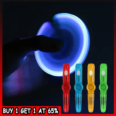 Fidget Spinner Light Up Pen - Sensory Toy Autism Stress Relief ADHD Kids Gift UK • £2.72