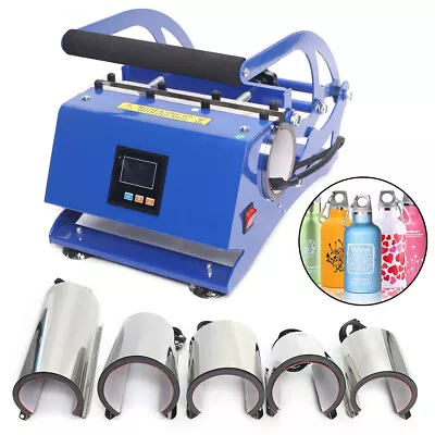 6 In1 Tumbler Heat Press Transfer Sublimation Machine Digital For Cup Coffee Mug • $352.44