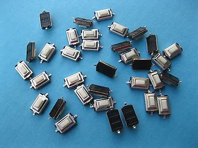 150 Pcs Momentary SMT Tact SMD Tactile Pushbutton Micro Switch 2 Pin 3*6*2.5mm • $7.39