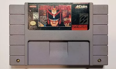 Judge Dredd - SNES (Super Nintendo Entertainment System) - Authentic & Tested • $11.97