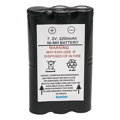 Kastar HNN9018A Battery 7.2V 2200mAh For Motorola CP50 Radius SP50 Standard • $16.99