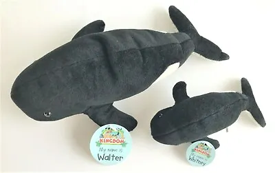 Deagostini My Animal Kingdom Whale Set Walter And Whitney With Tags • £6.95