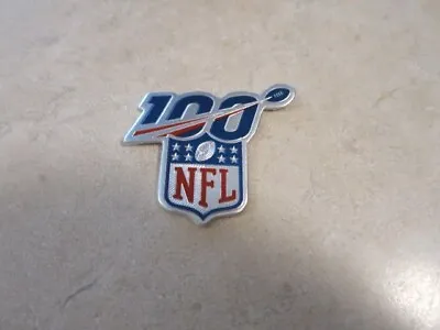 2019 100 Year NFL Silver  Shield Vapor Patch With Football Attached • $14.99