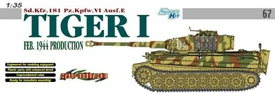 CYBER-HOBBY 1 35 Sd.KFZ.181 TIGER 1 FEB. 1944 PRODUCTION In BOX 6650 • $89