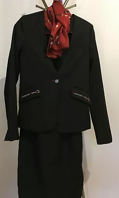 £329.18 • Buy Amsterdam Airlines Stewardess Cabin Crew Flight Attendant Vintage Uniform 
