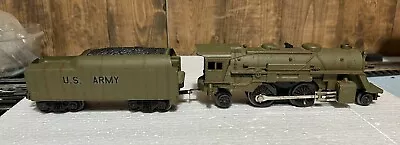 Lionel Army Locomotive And Cars O / 027 Gauge Trains • $65