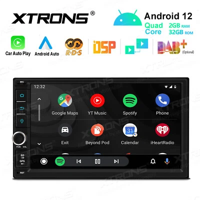 Universal 7  Android 12.0 Double 2 Din Car Radio Stereo Head Unit GPS Quad Core • $263.99