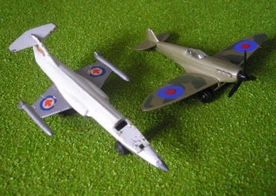 £7 • Buy Vintage Matchbox 1973 Starfighter F-104 SB5 Jet Diecast + Another Die Cast Plane