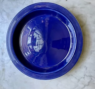 Vintage Fiestaware Cobalt Blue Relish Tray Fiesta Homer Laughlin • $50