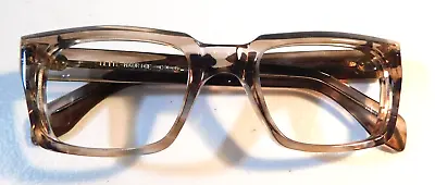 Vintage ELITE OPTICAL Maurice 6 (Brn Slk) 52/24 Eyeglass Frame New Old Stock #I2 • $24.99
