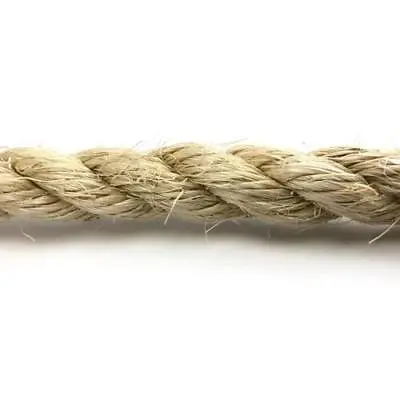  Natural Sisal Rope- Cat Scratching And Pet Friendly -   68 &10mm • £12.20