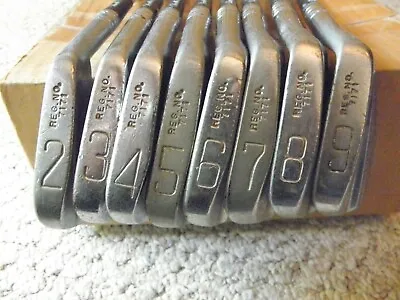 Vintage Men Right Handed Norhwestern Chandler Harper 2-9 Irons • $100