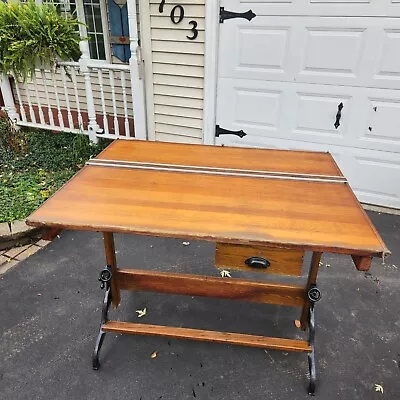 Antique Dietzgen Drafting Table • $600