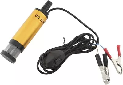 DC 12V Electric Submersible Pump Water Oil Diesel Transfer Stainless Steel 38mm • £7.99