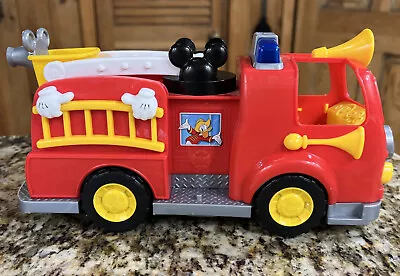 2011 Mattel Disney Mickey Mouse Clubhouse Fire Truck Engine Sound Working • $5.99