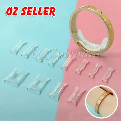 12x Invisible Tightener Ring Size Reducer Resizing Adjuster Jewellery Tools New • $5.85