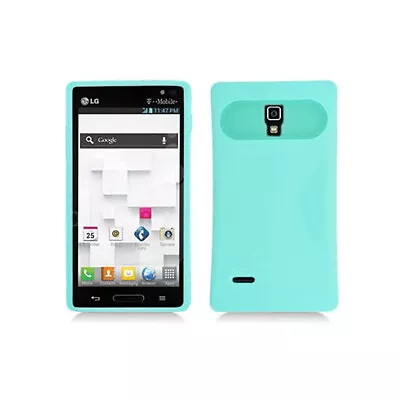 Hybrid Night Glow Case For LG Optimus L9 - Light Green • $8.49