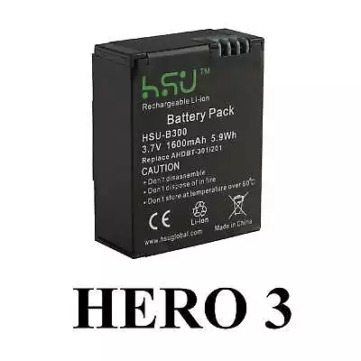 GoPro HERO 11 10 9 8 7 6 5 4 3 Battery Charger Dual/Triple HSU Go Pro Black Kit • $24.95