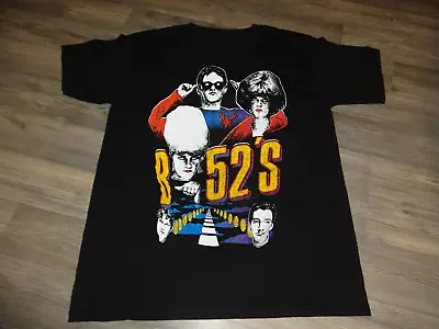 The B-52's 80s Band T Shirt Cotton Size S M L 234XL Gifl Short Sleeve GO100 • $21.99