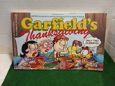 1988 Garfield Thanksgiving Special Book Club Edition • $2.50