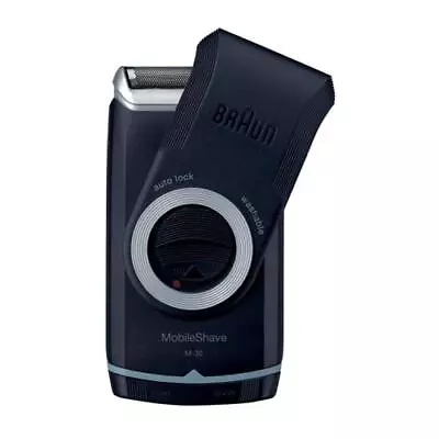 Braun M30 Mobile Foil Pocket Shaver - Fully Washable - 60 Minutes Battery Life • $28.33