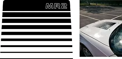 84-89 Aw10/aw11 Toyota Mr2 Supercharged Decal Hood Bonnet Fade Stripe Sticker  • $50.85