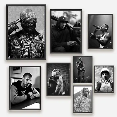 Rap Designer Music Home Gift Wall Fun Art Poster Print Picture Canvas  A3 A4 • £3.49