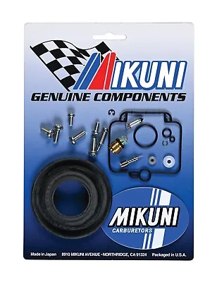 Genuine Mikuni Carb Rebuild Kit 1990-1999 Suzuki DR 350S MK-BST33-218 (CV-STYLE) • $36.99