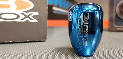 BLOX Racing Weighted Gear Knob - E Blue - M10x1.25 6-Speed EVO Mazda • $99