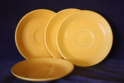 4 Vintage Fiesta Original Yellow Saucer (1936-1969) • $5