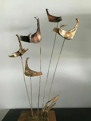 Kinetic Sculpture Jere Style 1970s BIRD MCM ABSTRACT Brutalist 17  Postmodern • $120