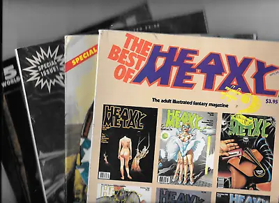 Heavy Metal Magazine Low Grade Lot Specials 1983 - 1994 Best Of #2 15 Years + 2 • $21.99