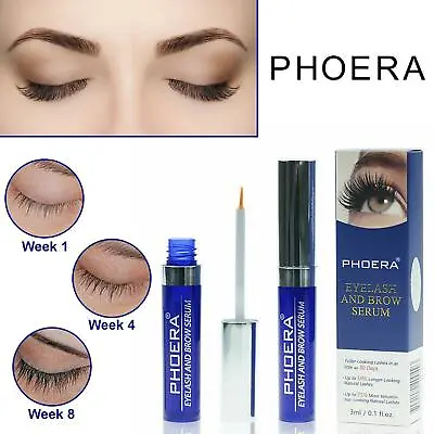 £4.30 • Buy PHOERA Eyelash Growth Serum Longer Strong Thicker Eyebrow Enhancing Conditioner