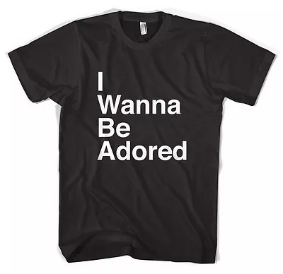 The Stone Roses I Wanna Be Adored Text Unisex T-Shirt All Sizes • £12.99