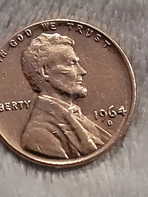 1964 D Lincoln Penny. ERRORS. “L” On Edge. DDO! • $600