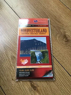 Iceland North & South Maps 1:250 000 Ferdakort • £8.99