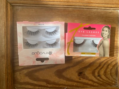 £3.99 • Buy New 6 Pairs Of False Eye Lashes One Packet With Glue One Self Adhesive